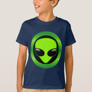 CAMISETA CABEÇA ESTRANGEIRA VERDE