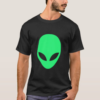 Camiseta Cabeça estrangeira verde