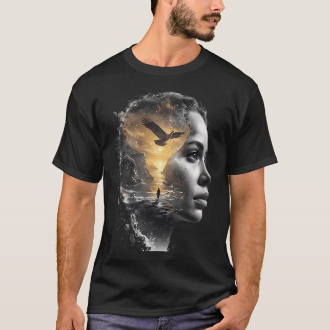 Camiseta Cabeça Feminina (Frente)