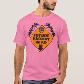 Camiseta Cabeça futura do papagaio
