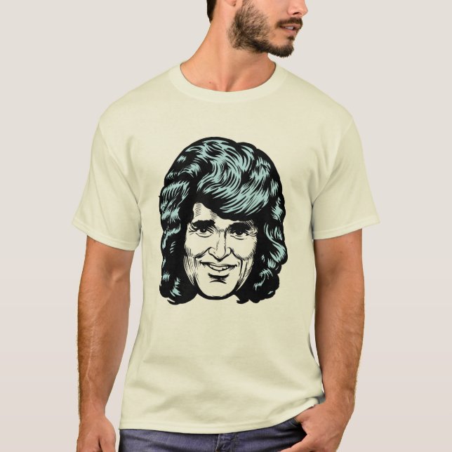Camiseta Cabeça gostoso do cabelo (Frente)