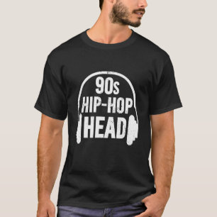 Camiseta Cabeça Hip Hop dos anos 90