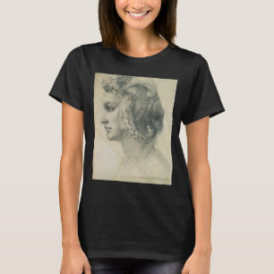Camiseta Cabeça Ideal de uma Mulher de Michelangelo