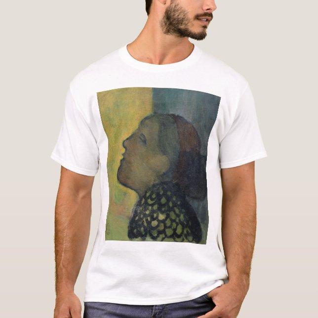Camiseta Cabeça levantada no perfil (Frente)