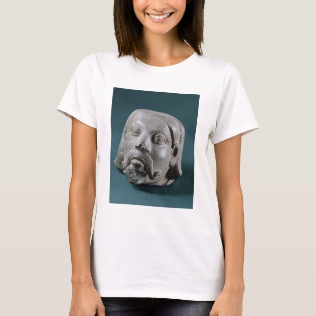 Camiseta Cabeça lustrada de um estrangeiro, Sarnath do (Frente)