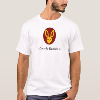 Camiseta Cabeça mortal do coelho, <Deadly Rabbits>