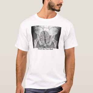 Camiseta Cabeça Para Cima Do Seu Bumbum