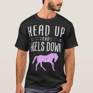 Camiseta Cabeça para Cima e Corta para Baixo Cavalo Ancoran