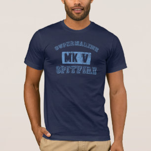 Camiseta Cabeça-quente de Supermarine - AZUL