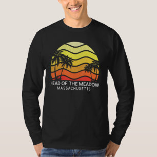 Camiseta Cabeça Retro da Praia Surf do Meadow Vintage Palm