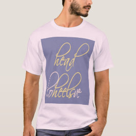 Camiseta Cabeça sobre salto no amor