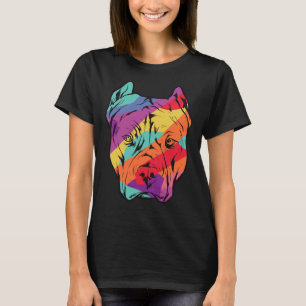 Camiseta Cabeça-Touro-Touro Colorida