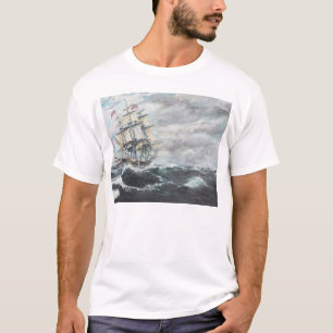 Camiseta Cabeças da constituição de USS para o HM fragat