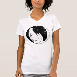 Camiseta Cabeças de cavalo yin yang