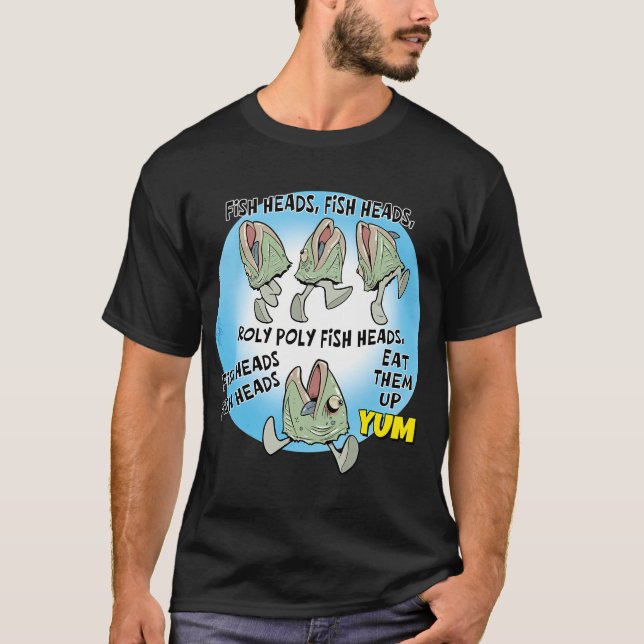 Camiseta Cabeças de peixe (Frente)