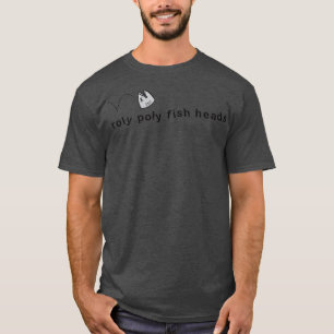 Camiseta Cabeças de peixes Roly Poly