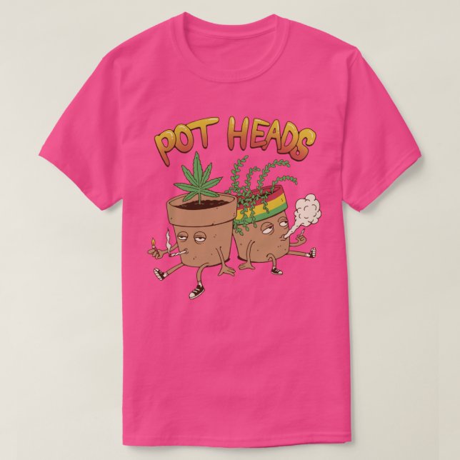Camiseta Cabeças de pote (Frente do Design)