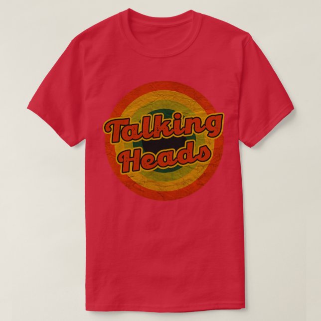 Camiseta cabeças falantes (Frente do Design)