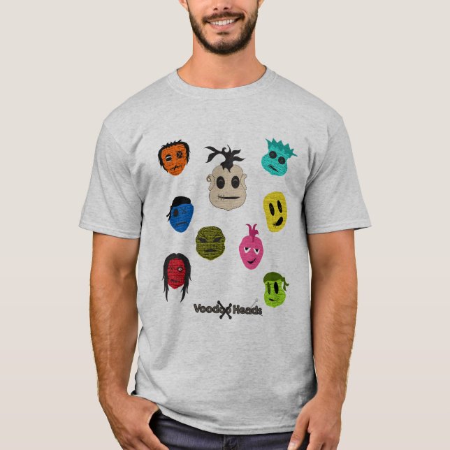 Camiseta Cabeças Voodoo (Frente)