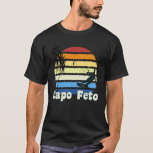 Camiseta Cabeço Feto Marsala Sicília Kitesurfing Kitesurfer