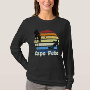 Camiseta Cabeço Feto Marsala Sicília Kitesurfing Kitesurfer