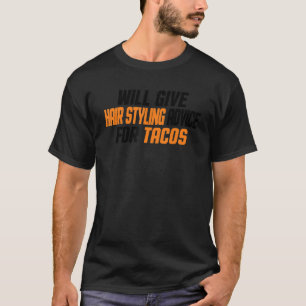 Camiseta Cabeleireiro dará conselhos de estilo de cabelo pa