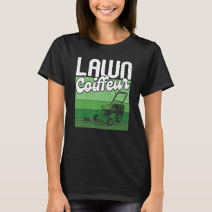 Camiseta Cabeleireiro de Jardim Cortador de Grama Pai