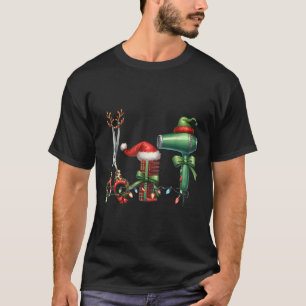 Camiseta Cabeleireiro de Natal Cabeleireiro Licenciado