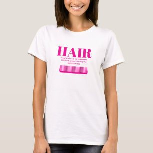 Camiseta Cabelereiros Rosa