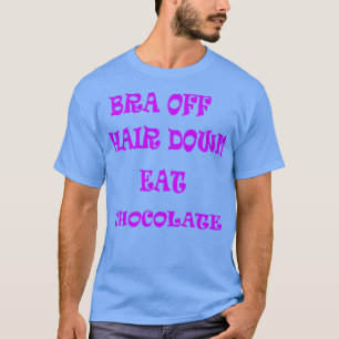 Camiseta Cabelo Abaixo Coma Chocolate