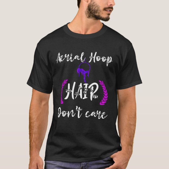 Camiseta Cabelo aéreo não se importa com ar Acrobótico (Frente)