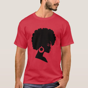 Camiseta Cabelo Afro Alma Africana Funk dos anos 70 e 80 Me