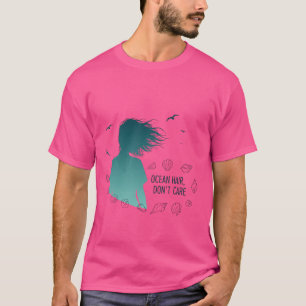 Camiseta Cabelo ao Vento, Sem Preocupações