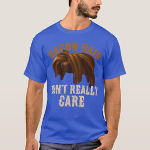 Camiseta Cabelo Bacon Não se Importa com Jogadores de Vídeo