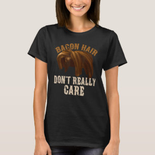 Camiseta Cabelo Bacon Não Se Importa Muito Com Gamer Mascul