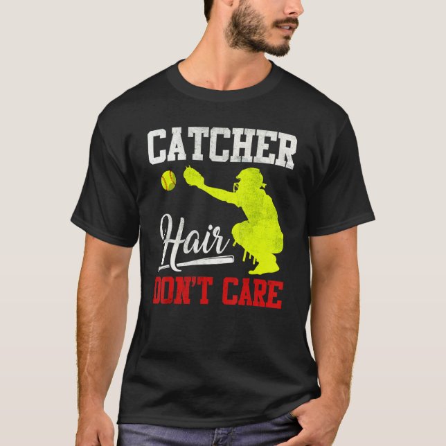 Camiseta Cabelo-caçador Não se importa - Meninas-caçadoras  (Frente)