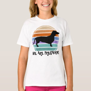 Camiseta Cabelo Curto Dachshund - Silhouette 1