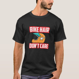Camiseta Cabelo de bicicleta não se importa