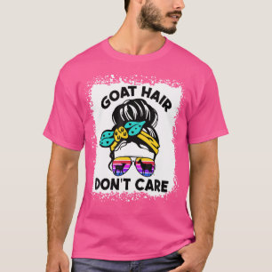 Camiseta Cabelo De Cabra Não Se Importa Com Fazenda Animal 