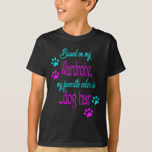 Camiseta Cabelo de Cachorro é Minha Cor Favorita - Mãe Pai