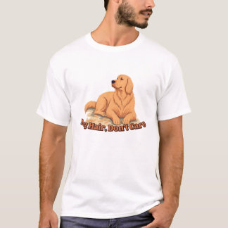 Camiseta Cabelo de Cachorro Não Me Importa