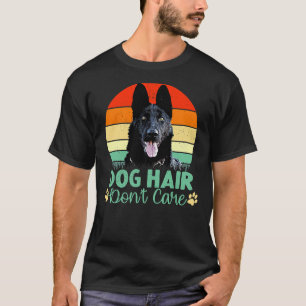 Camiseta Cabelo De Cachorro Não Se Importa Com O Cachorro N