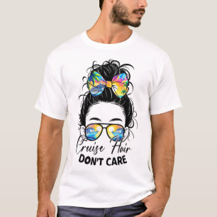 Camiseta Cabelo de Cruzeiro Não Liga para Coque Desarrumado
