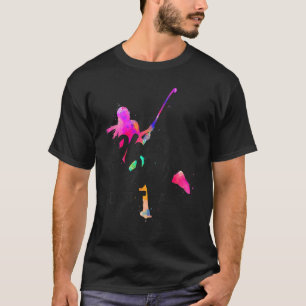 Camiseta Cabelo de Hóquei de Campo Não se importa
