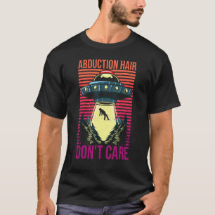 Camiseta Cabelo de rapto não se importa com a citação de um