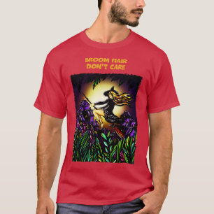 Camiseta Cabelo de vassoura Dont e Dia de as Bruxas engraça