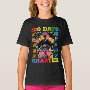 Camiseta Cabelo Desarrumado 100 Dias Mais Esperto 100º Dia