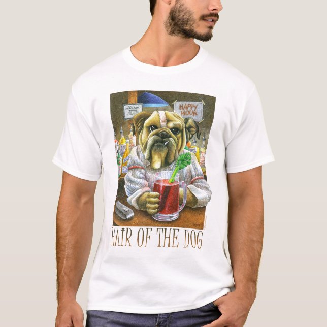 Camiseta Cabelo do Cachorro (Ajuda do Passageiro) (Frente)