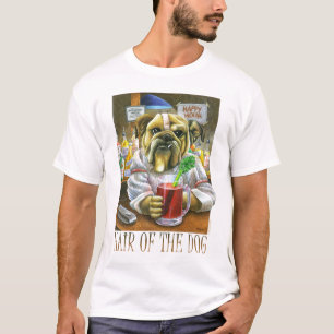 Camiseta Cabelo do cão (ajuda da manutenção)