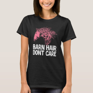 Camiseta Cabelo do celeiro Não Se Importa Com Cavalo Equest